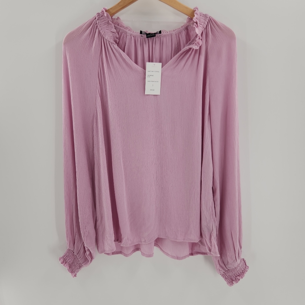 Sanctuary Spring Forward Long Sleeve Top Womens Size Small